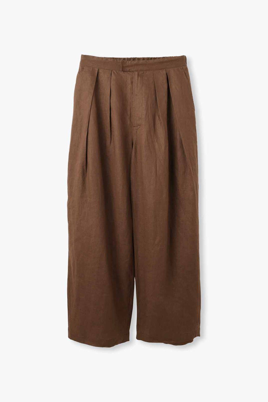 レリル/lelillのリネンスーパーワイドパンツ(ブラウン/15631416)