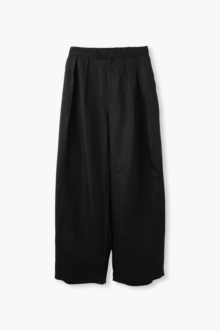 レリル/lelillのリネンスーパーワイドパンツ(ブラック/15631416)