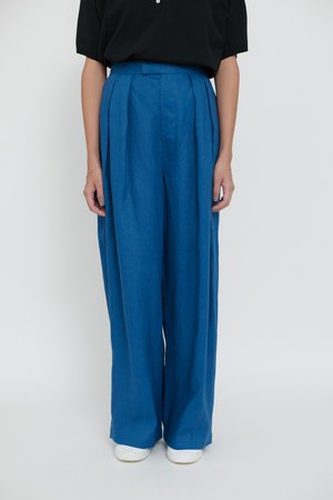 レリル/lelillのリネンスーパーワイドパンツ