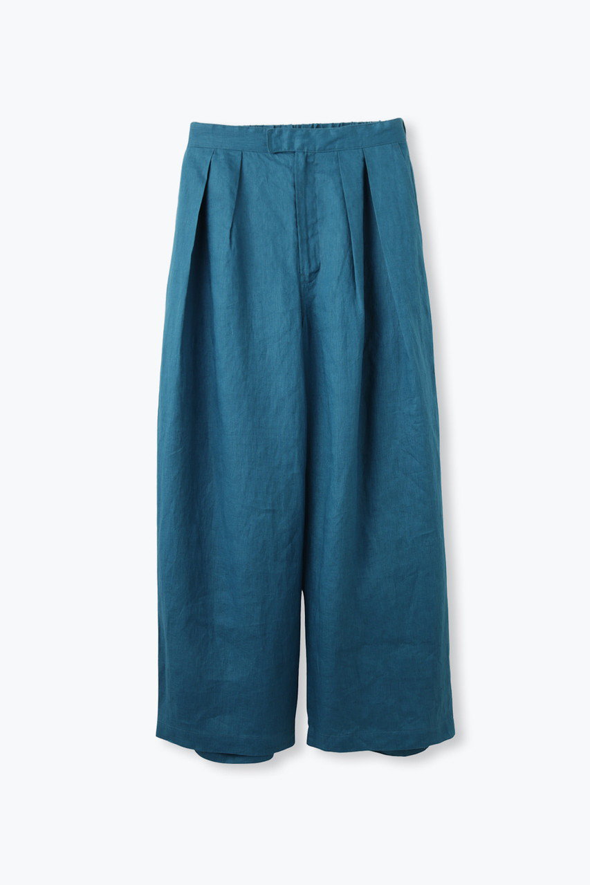 レリル/lelillのリネンスーパーワイドパンツ(ブルー/15631416)