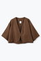 リネンタックボレロ レリル/lelill ブラウン