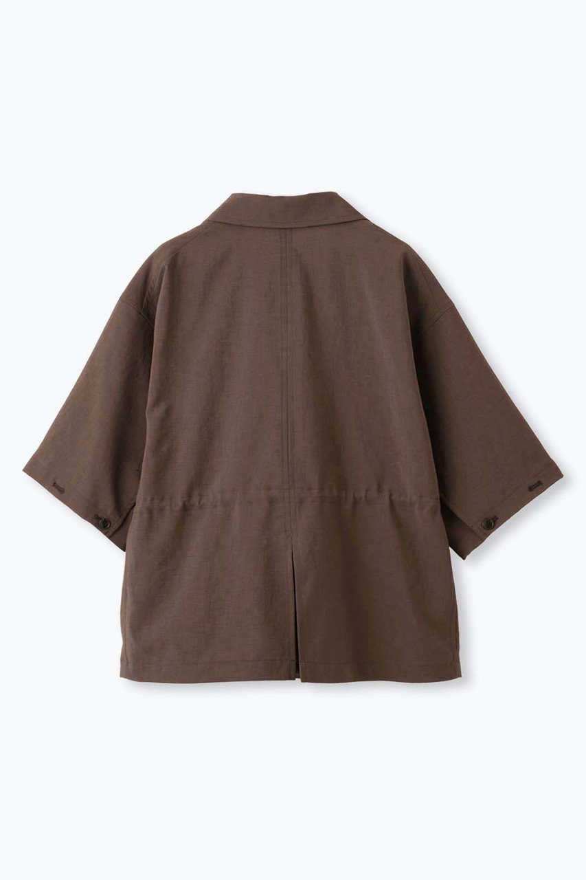 lelill(レリル)｜ハイテクシアージャケット/ブラウン の通販｜ELLESHOP