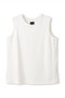 THE HIGHTECH BASIC SLEEVELESS TShirt / ベーシックスリーブレス Tシャツ レリル/lelill オフホワイト