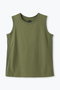 THE HIGHTECH BASIC SLEEVELESS TShirt / ベーシックスリーブレス Tシャツ レリル/lelill グリーン
