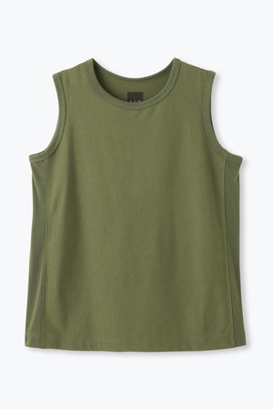 レリル/lelillのTHE HIGHTECH BASIC SLEEVELESS TShirt / ベーシックスリーブレス Tシャツ(110100/110101)