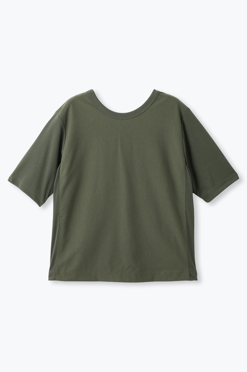レリル/lelillのTHE ハイテクベーシック 2WAY Tシャツ(グリーン/11630512)