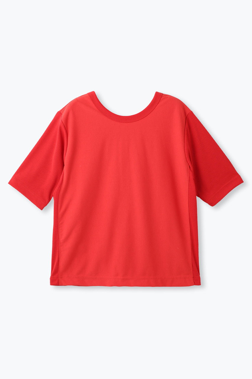 レリル/lelillのTHE ハイテクベーシック 2WAY Tシャツ(レッド/11630512)