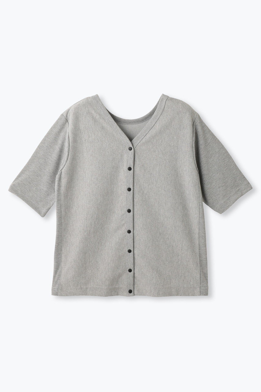 lelill(レリル)｜THE ハイテクベーシック 2WAY Tシャツ/グレー の通販