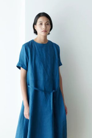 レリル/lelillの【予約販売】リネン テントラインワンピース(110500/110503)