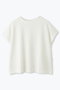 ハイテクワッフル　ワイドTシャツ レリル/lelill オフホワイト