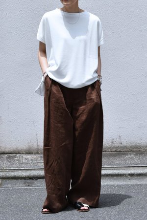 レリル/lelillのハイテクワッフル　ワイドTシャツ