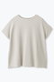 ハイテクワッフル　ワイドTシャツ レリル/lelill グレージュ
