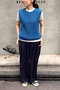 【limited Price】ギマベスト×ベーシックTシャツ レリル/lelill