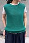 【limited Price】ギマベスト×ベーシックTシャツ レリル/lelill グリーン×ベージュ