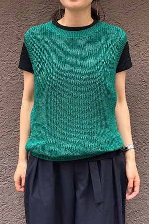 レリル/lelillの【limited Price】ギマベスト×ベーシックTシャツ