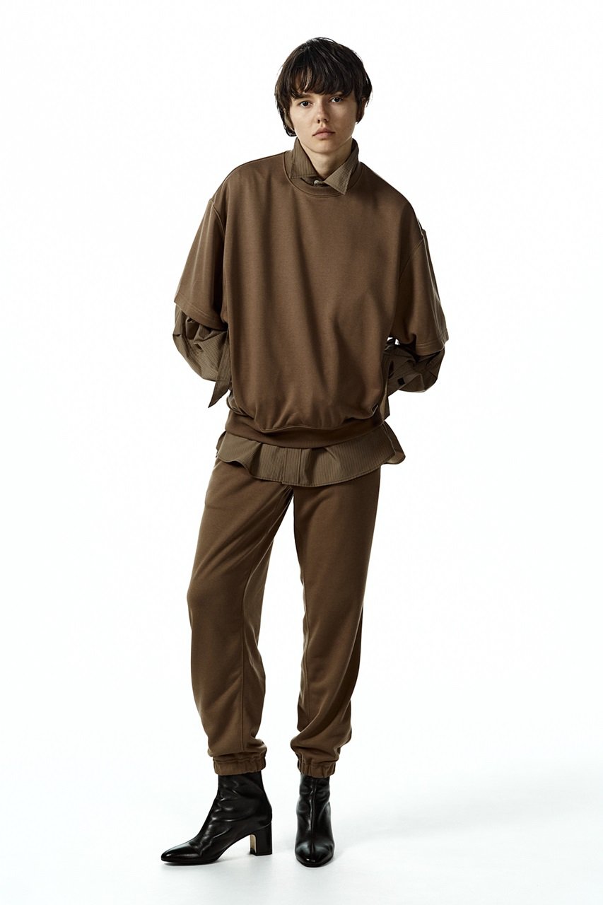 DAIWA PIER39(ダイワ ピア39)｜W's TECH SWEAT CREW S/S/ベージュ の