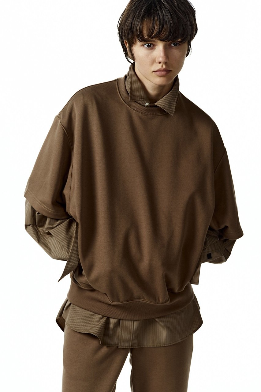 DAIWA PIER39 W’s TECH SWEAT CREW S/S タグ有 DAIWA PIER39(ダイワ ピア39)｜W's TECH SWEAT CREW S/S/ベージュ の
