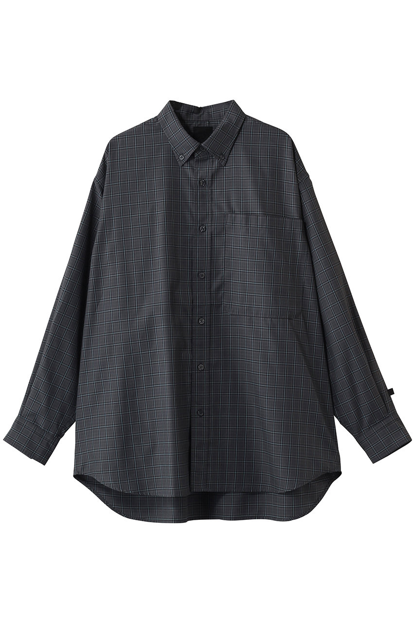 W’s TECH BUTTON DOWN SHIRT L/S GREN PLAID