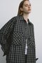 W’s TECH SPORTS OPEN COLLAR SHIRT L/S GREN PLAID ダイワ ピア39/DAIWA PIER39