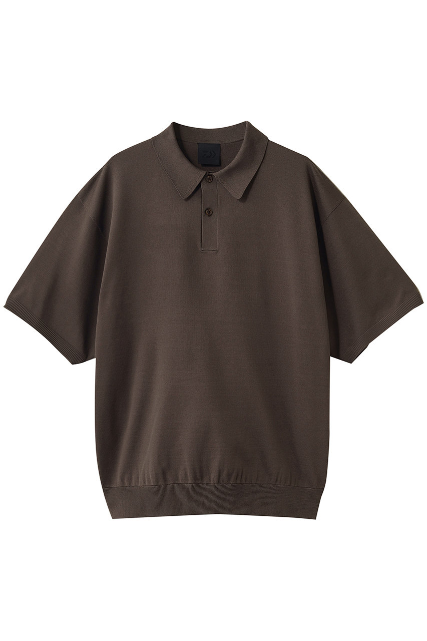 ダイワ ピア39/DAIWA PIER39のW’s TECH KNIT POLO S/S(ブラウングレー/BE-43026L)