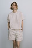 W’s TECH DRAWSTRING S/S TEE Brewed Protein