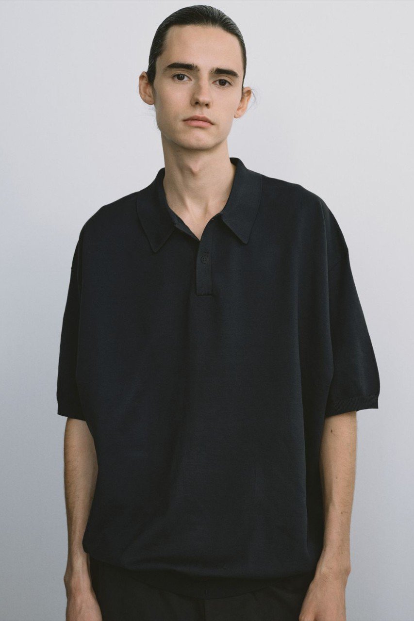 DAIWA PIER39 ブラック ポロシャツ DAIWA PIER39(ダイワ ピア39)｜【MEN】TECH KNIT POLO S/S/インク