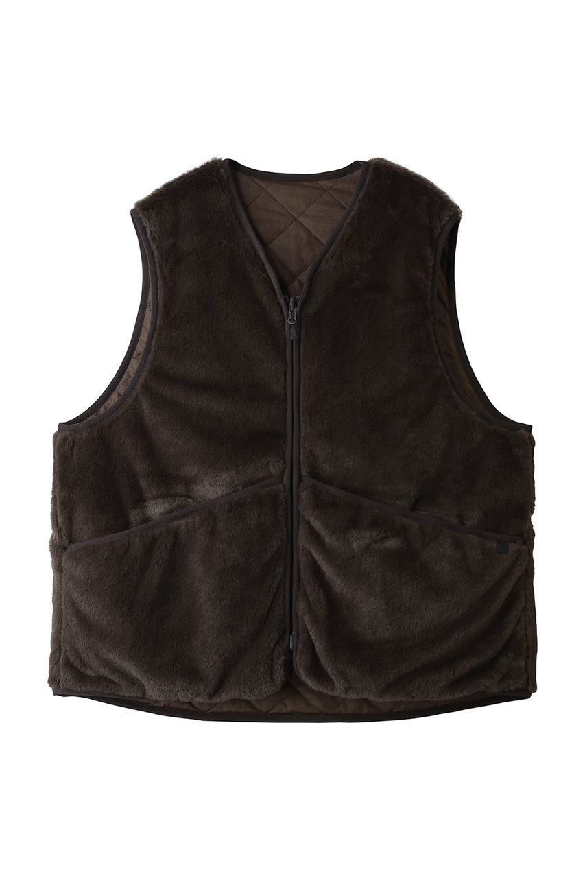 W’s TECH BRITISH HUNTER FUR VEST （リバーシブル）