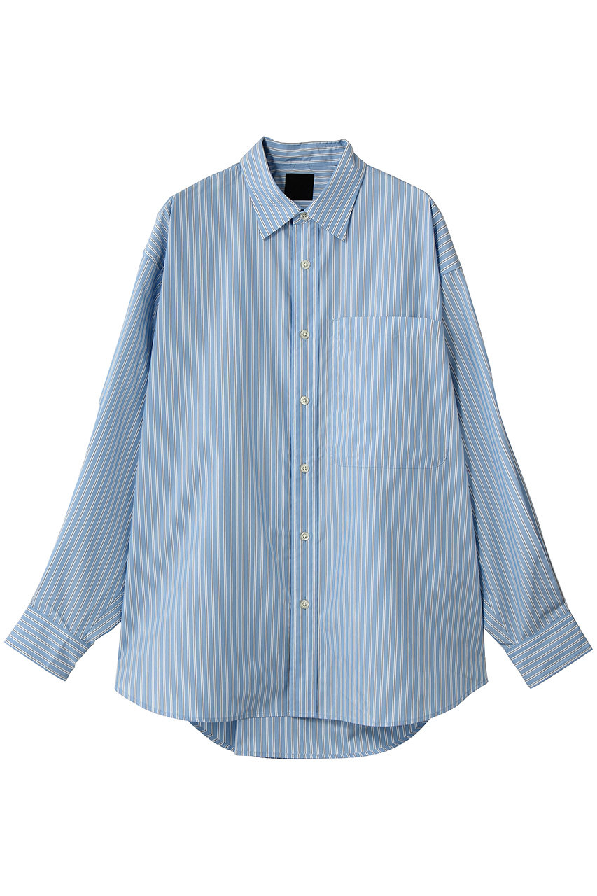 ダイワ ピア39/DAIWA PIER39のW’s TECH REGULAR COLLAR SHIRT L/S STRIPE(サックス/BE-83026WL)