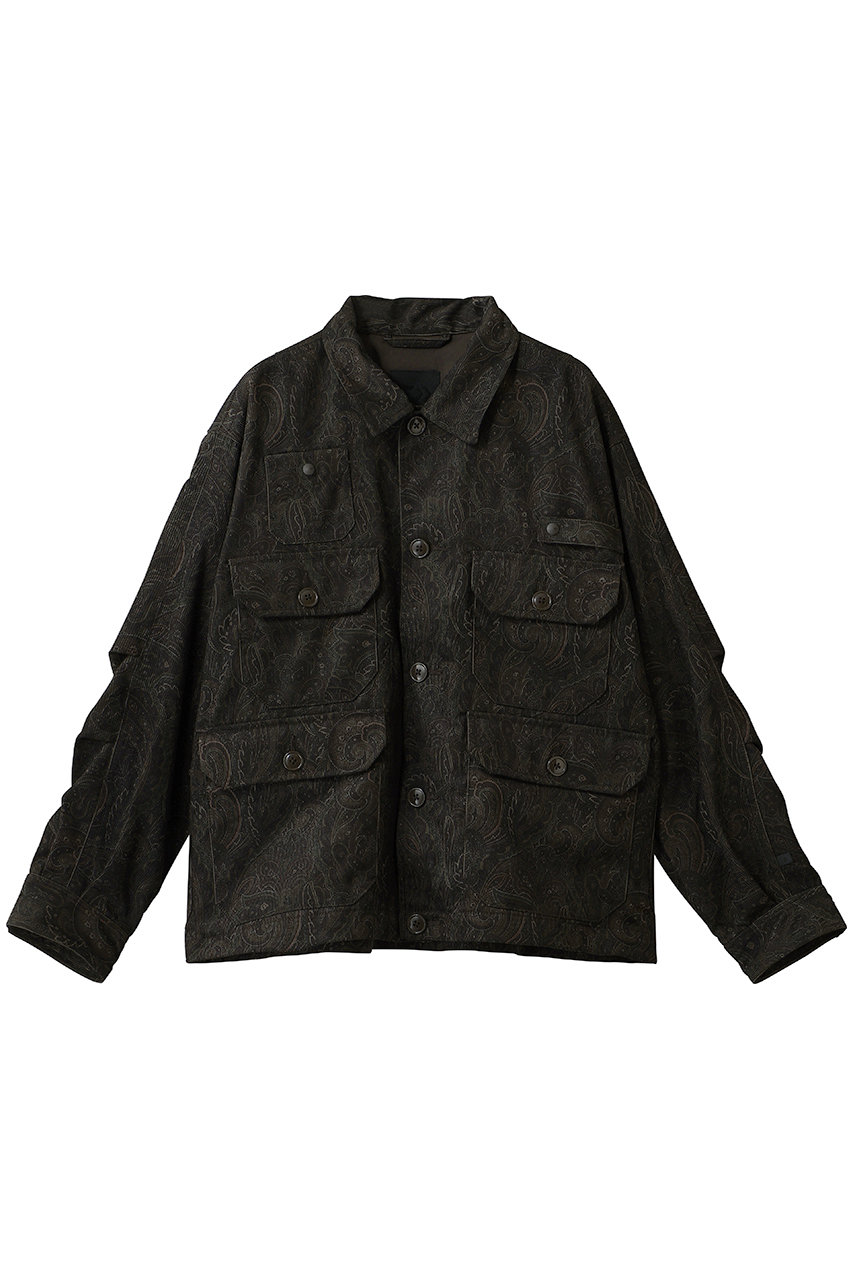 【MEN】TECH FLYING SHIRT CORDUROY PAISLEY