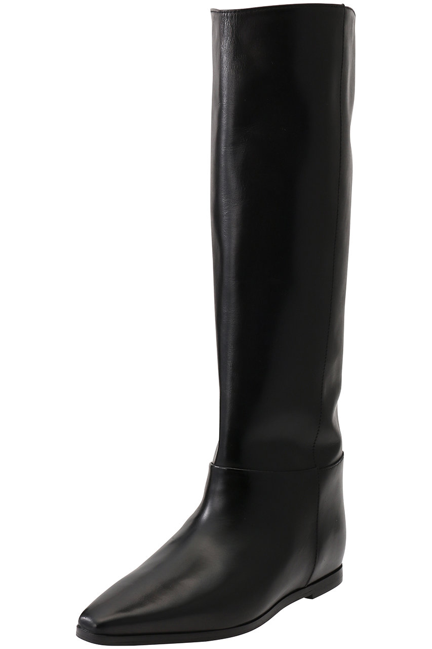 コルソローマ9インヒールブーツ本革ブラック38 CORSO ROMA9