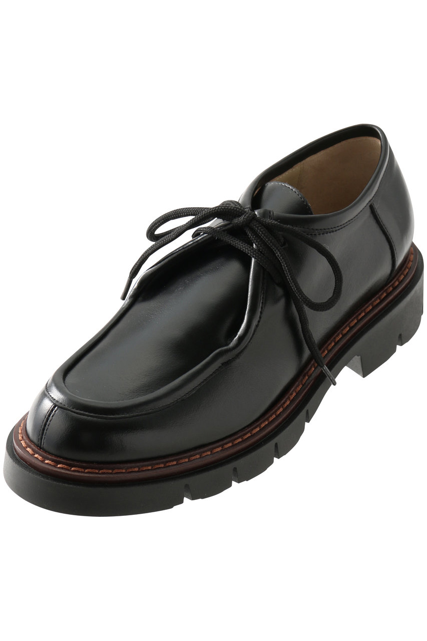 CORSO ROMA 9 厚底レースアップモカシン (ブラック, 36.5(23.5)) コルソローマ ノーヴェ ELLE SHOP CORSO ROMA 9 厚底レースアップモカシン (ブラック, 36.5(23.5)) コルソローマ ノーヴェ ELLE SHOP