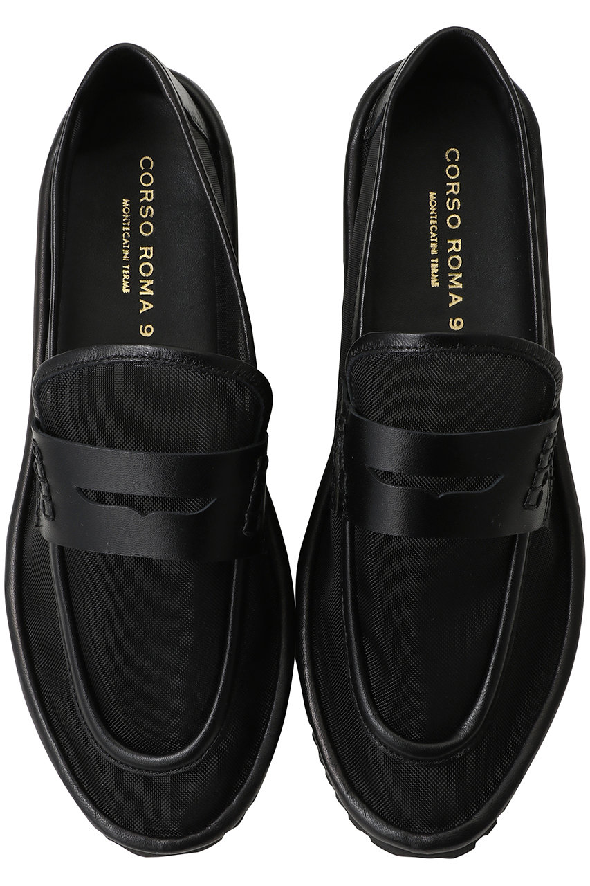 コルソローマ ノーヴェ/CORSO ROMA 9のチュールコンビローファー(ブラック/ELSA582SF)