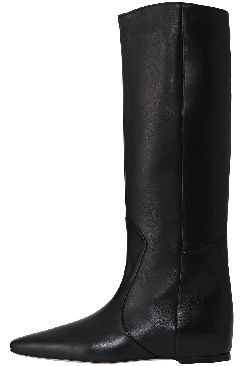 CORSO ROMA 9 インヒールロングブーツ (ブラック, 39(26)) コルソローマ ノーヴェ ELLE SHOP