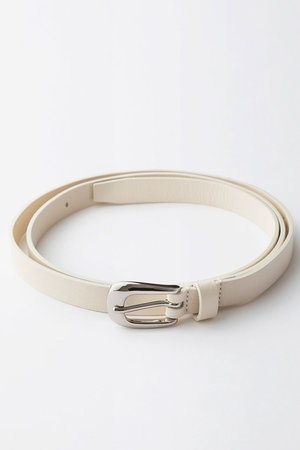 オーヴィル/EAUVIREのレザーロング細ベルト(140500/140501)