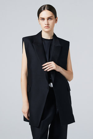 OHGA VEST JACKET ジレ 美品 EAUVIRE｜オーヴィルのベスト・ジレ（ジャケット）通販｜ELLE