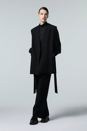 オーヴィル/EAUVIREの2タックパンツ(110600/110601)