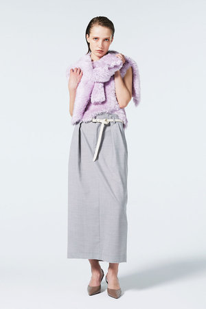 シルクファーボレロ