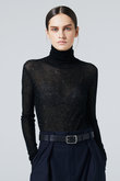 スパングルタートルネックプルオーバー