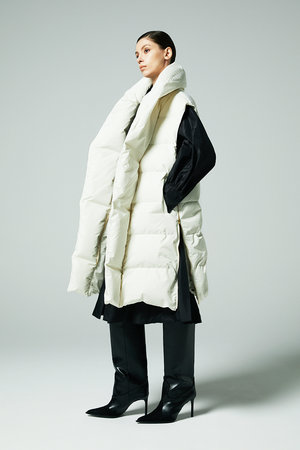 オーヴィル/EAUVIREのロングダウンジレ(110900/110906)