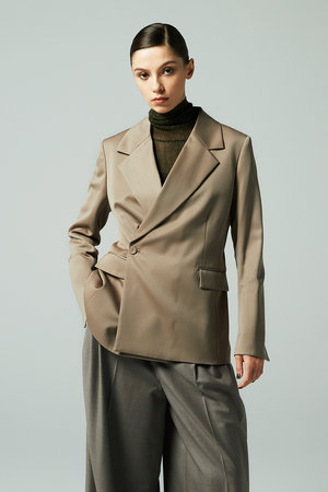 オーヴィル/EAUVIREの2wayボタンジャケット(110800/110801)