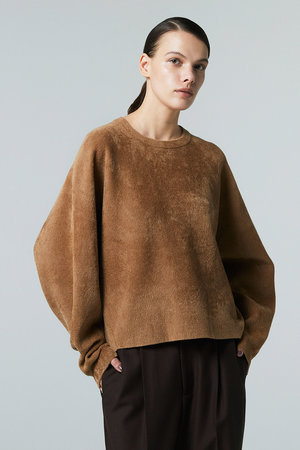 オーヴィル/EAUVIREのクルーネックプルオーバー(110300/110301)