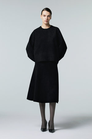 オーヴィル/EAUVIREのフレアスカート(110700/110702)