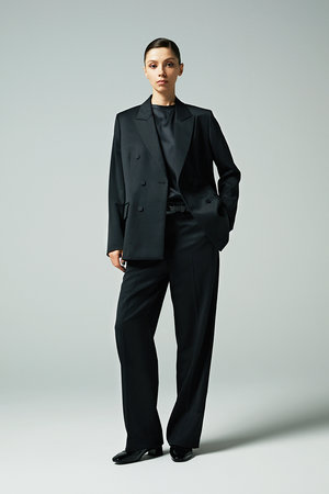 オーヴィル/EAUVIREのナローストレートパンツ(110600/110601)