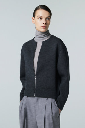 オーヴィル/EAUVIREのダブルフェイス ジップブルゾン(110800/110802)