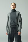 カシミヤシルクVネックカーディガン