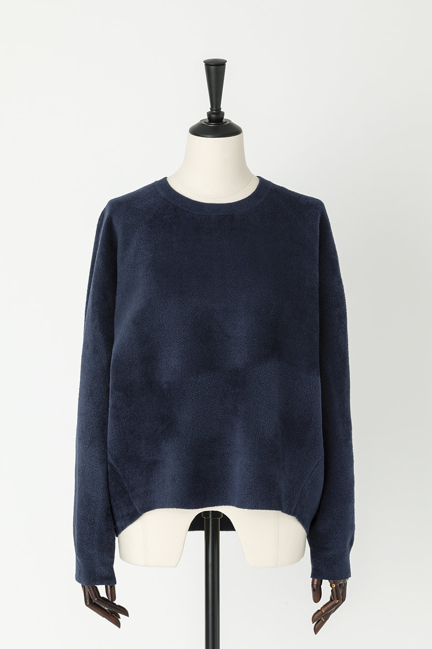 EAUVIRE クルーネックプルオーバー (ネイビー, 038) オーヴィル ELLE SHOP EAUVIRE クルーネックプルオーバー (ネイビー, 038) オーヴィル ELLE SHOP
