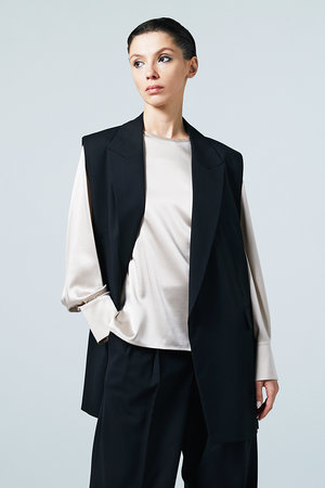 オーヴィル/EAUVIREのピークドラペルジレ(110800/110806)