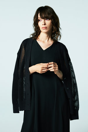 オーヴィル/EAUVIREのワイドカーディガン(110100/110104)