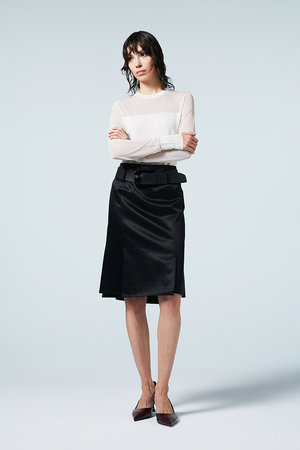 オーヴィル/EAUVIREのマルチベンツスカート(110700/110702)