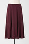 ウォッシャブルシルクスカート オーヴィル/EAUVIRE バーガンディ